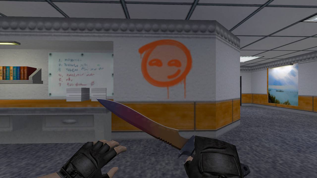 Граффити для CS 1.6 - Усмешка