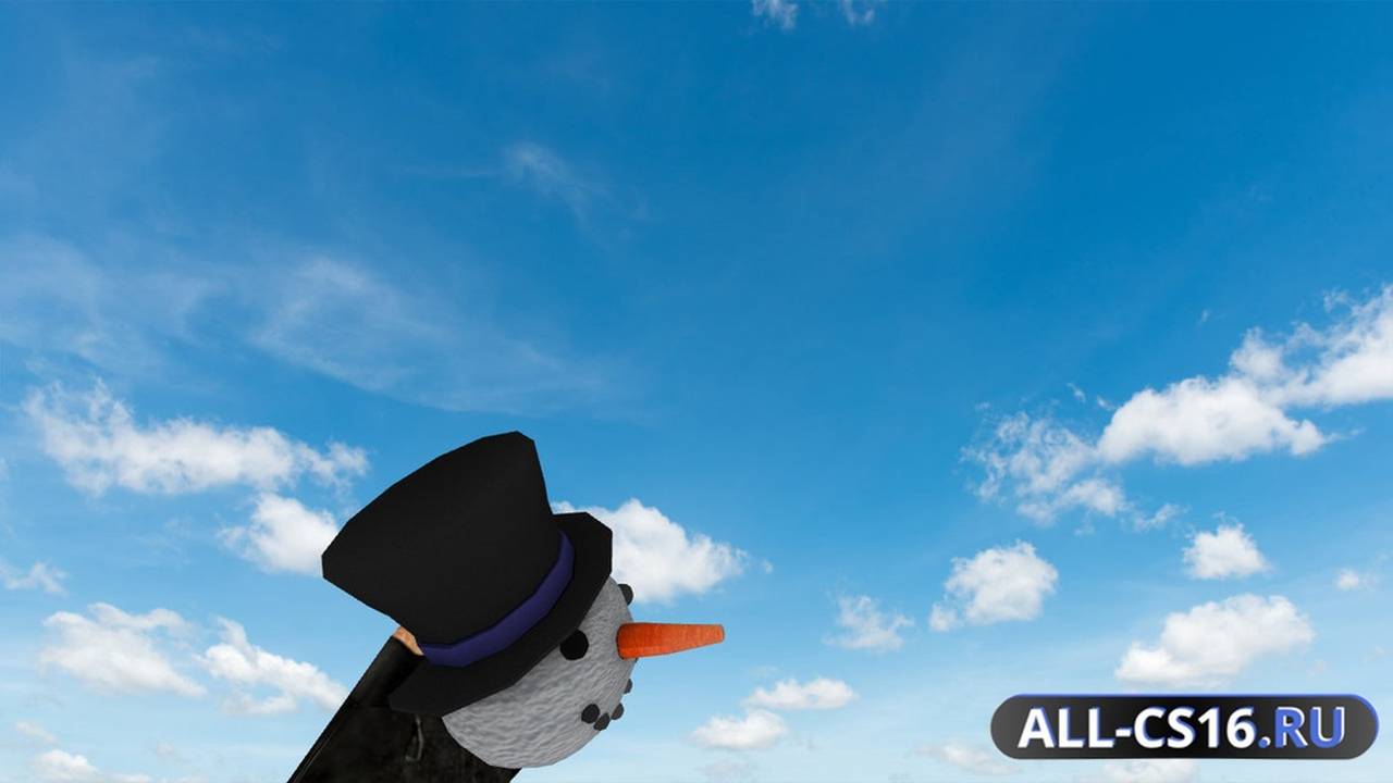 Модель оружия для CS 1.6 - Snowman Grenades