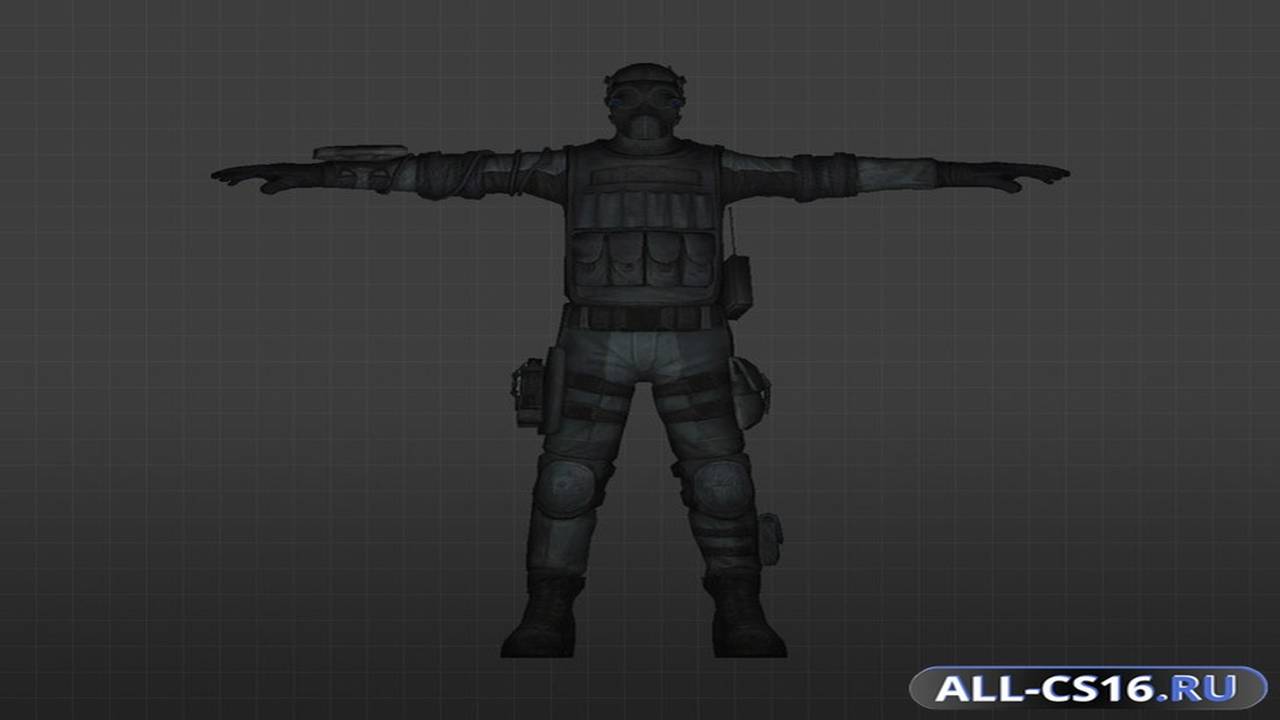 Модель игрока для CS 1.6 - Спектр