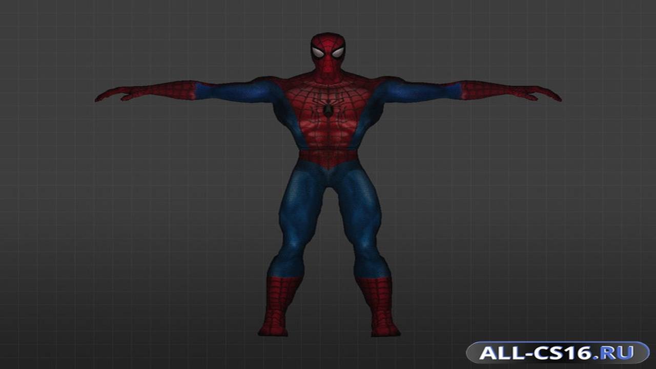 Модель игрока для CS 1.6 - Человек-паук