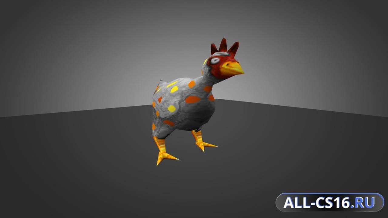 Модель для CS 1.6 - Spotted Chicken with Nails