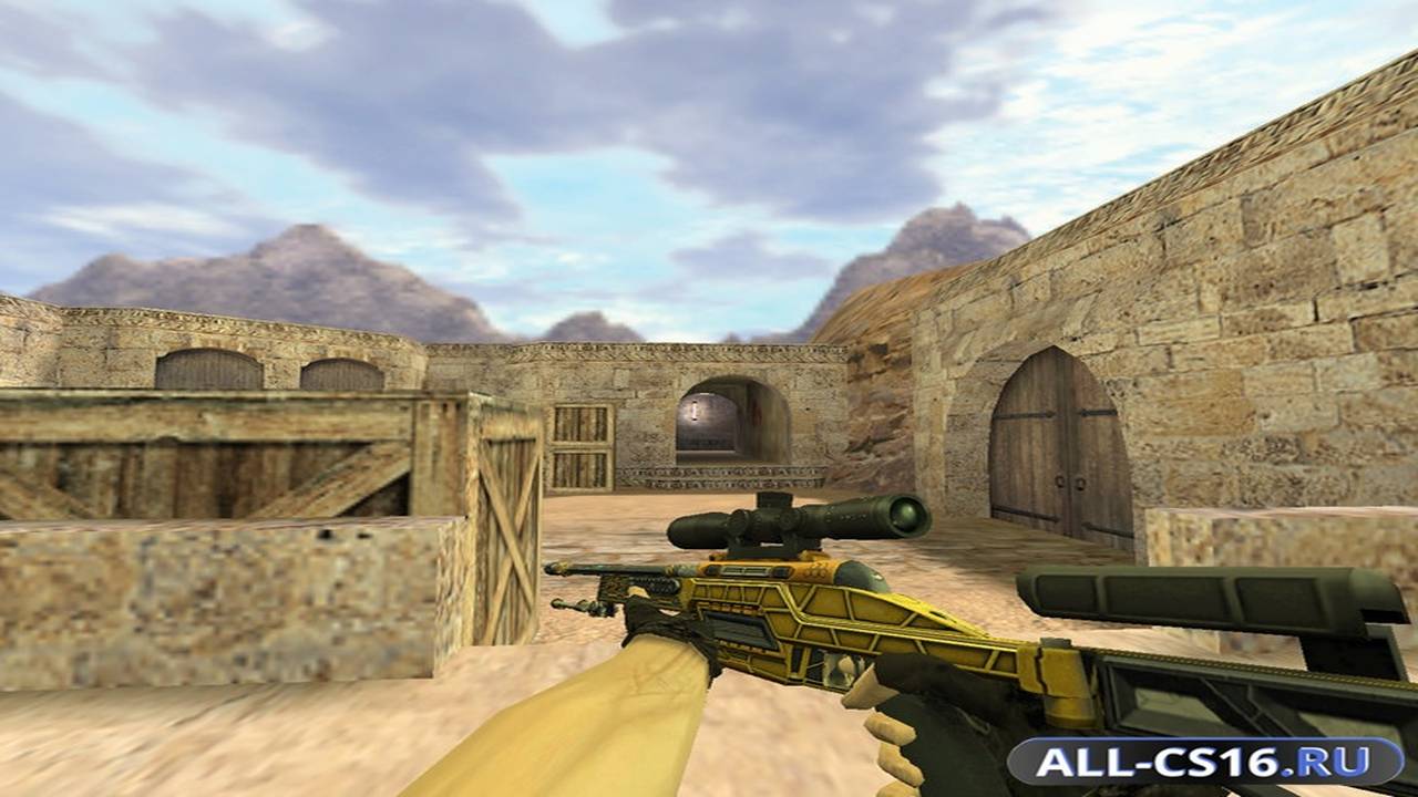 Модель оружия для CS 1.6 - Scout SSG-08 Большая пушка