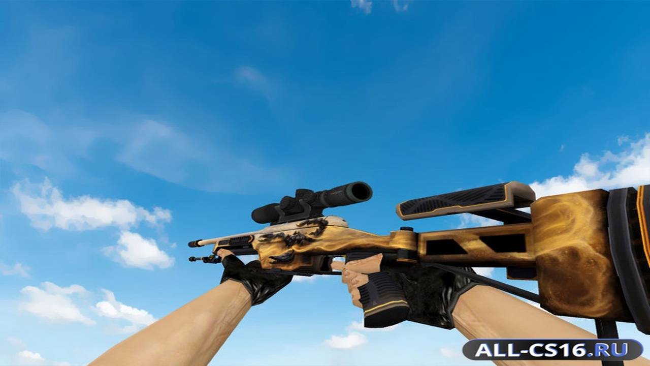 Модель оружия для CS 1.6 - Scout SSG 08 | Жало смерти (Death Strike)