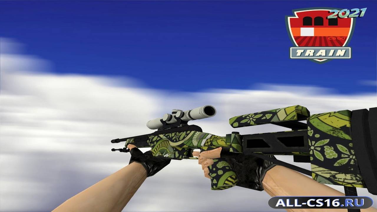 Модель оружия для CS 1.6 - Scout SSG 08 | Весенний фасон (Spring Twilly)