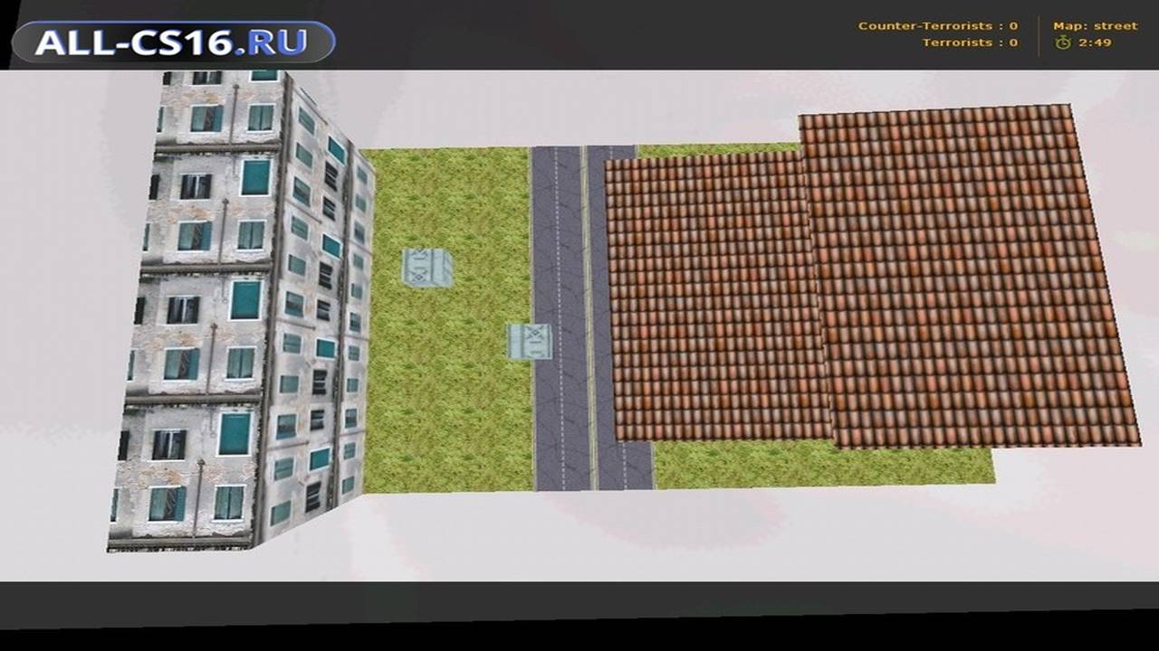 Карта «street» для CS 1.6 для CS 1.6
