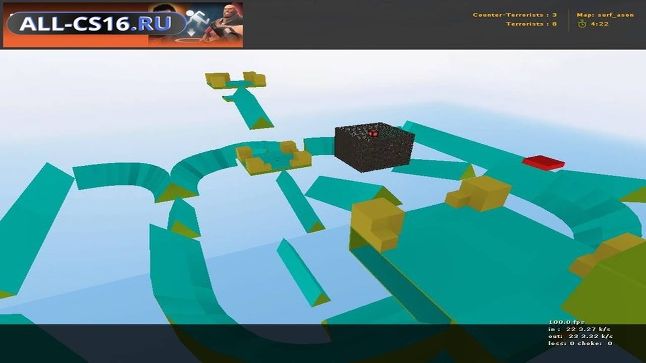 Карта «surf_ason» для CS 1.6 для CS 1.6