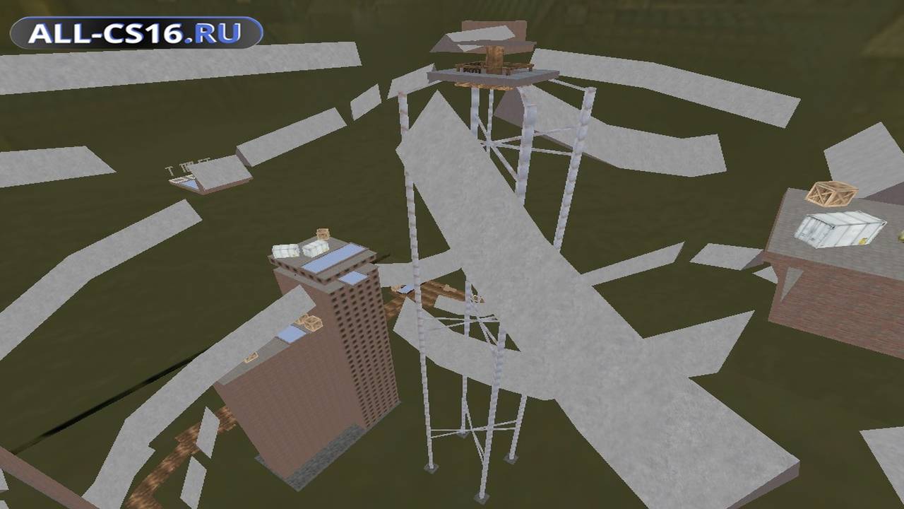 Карта «surf_citywar» для CS 1.6 для CS 1.6
