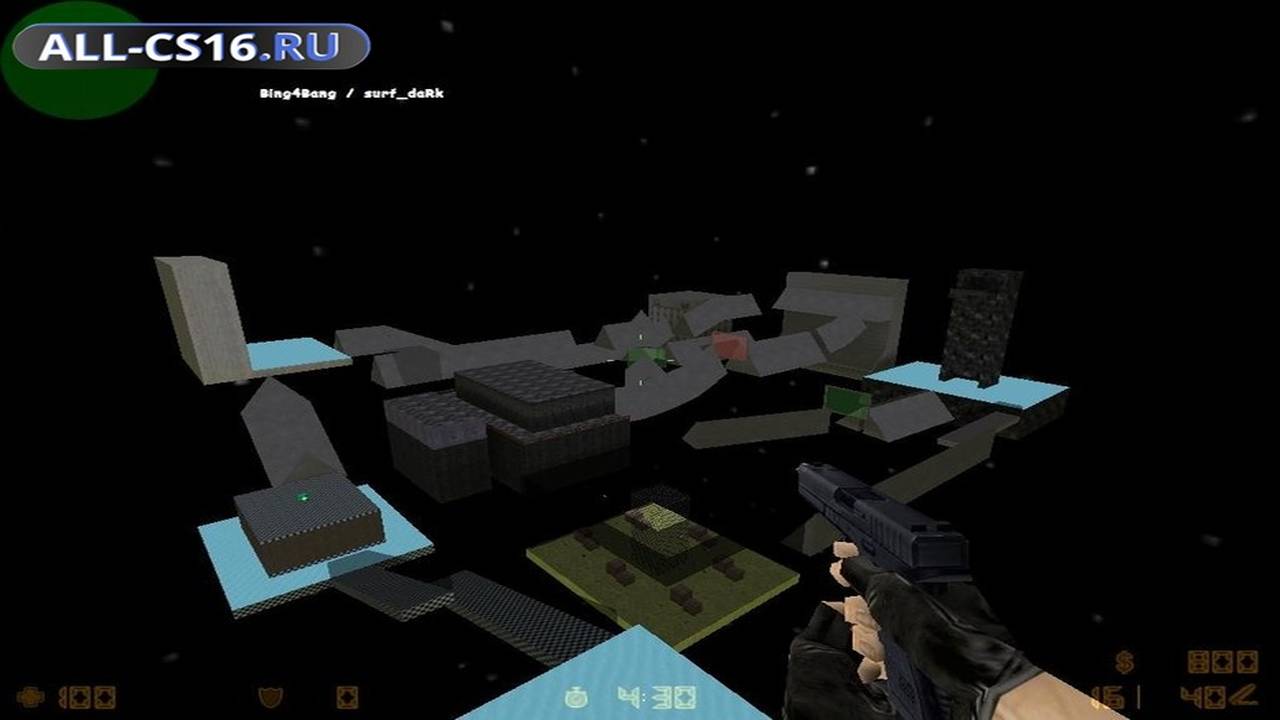 Карта «surf_daRk» для CS 1.6 для CS 1.6
