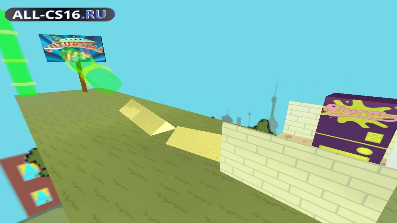Карта «surf_futurama» для CS 1.6 для CS 1.6
