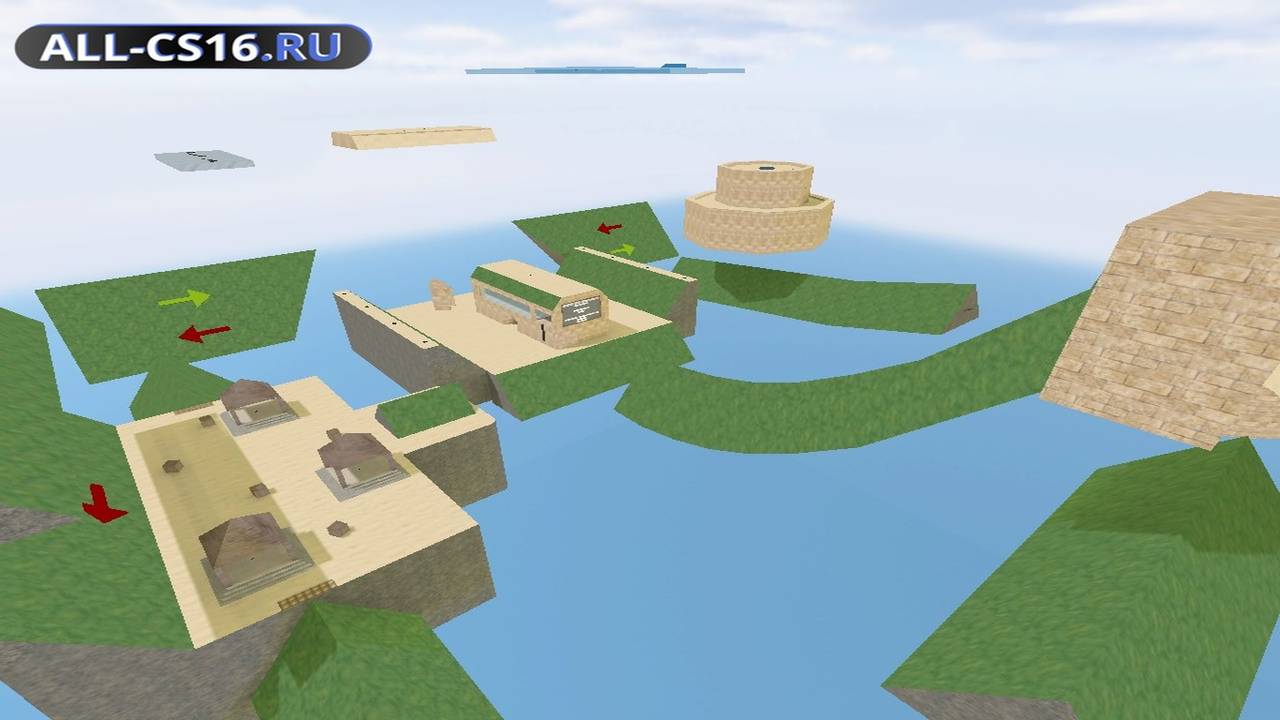 Карта «surf_gamma_rmk» для CS 1.6 для CS 1.6