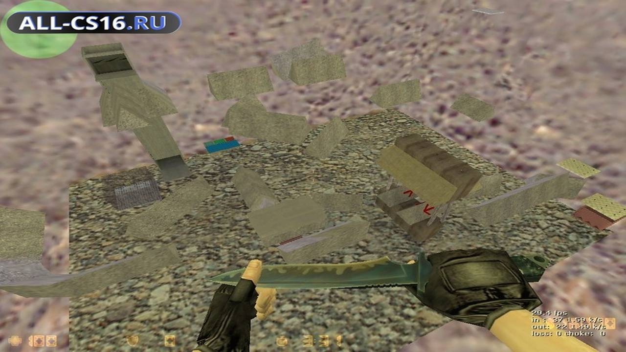 Карта «surf_gravel» для CS 1.6 для CS 1.6