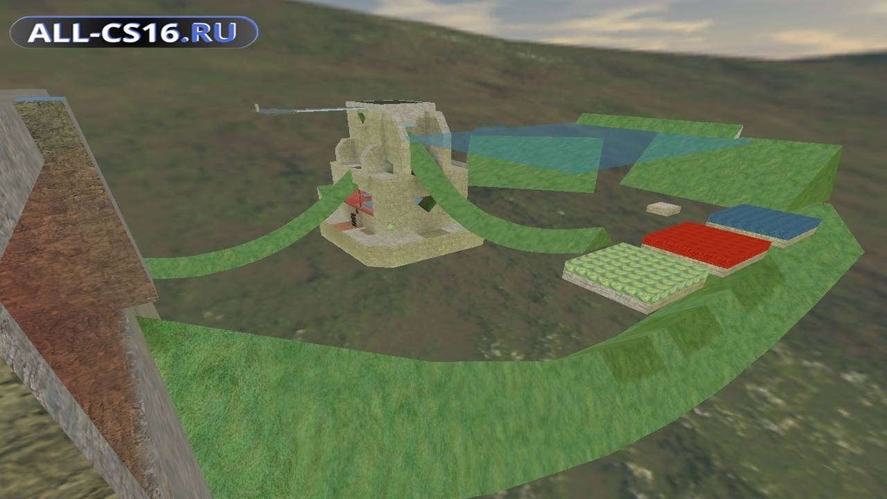 Карта «surf_green_delux2» для CS 1.6 для CS 1.6