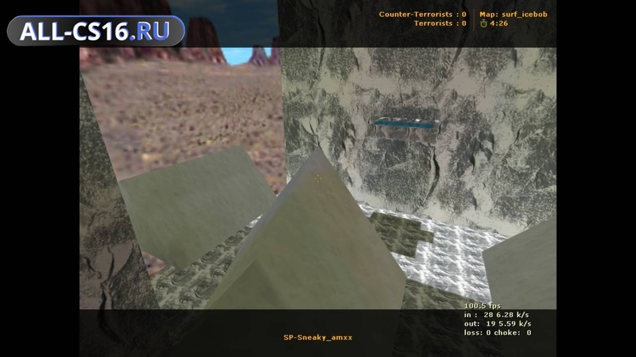 Карта «surf_icebob» для CS 1.6 для CS 1.6