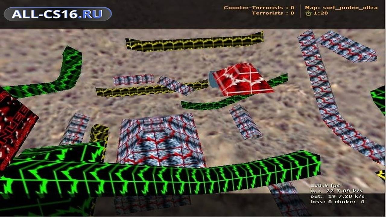 Карта «surf_junlee_ultra» для CS 1.6 для CS 1.6