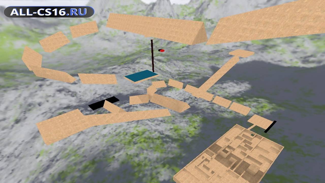Карта «surf_labirinto» для CS 1.6 для CS 1.6