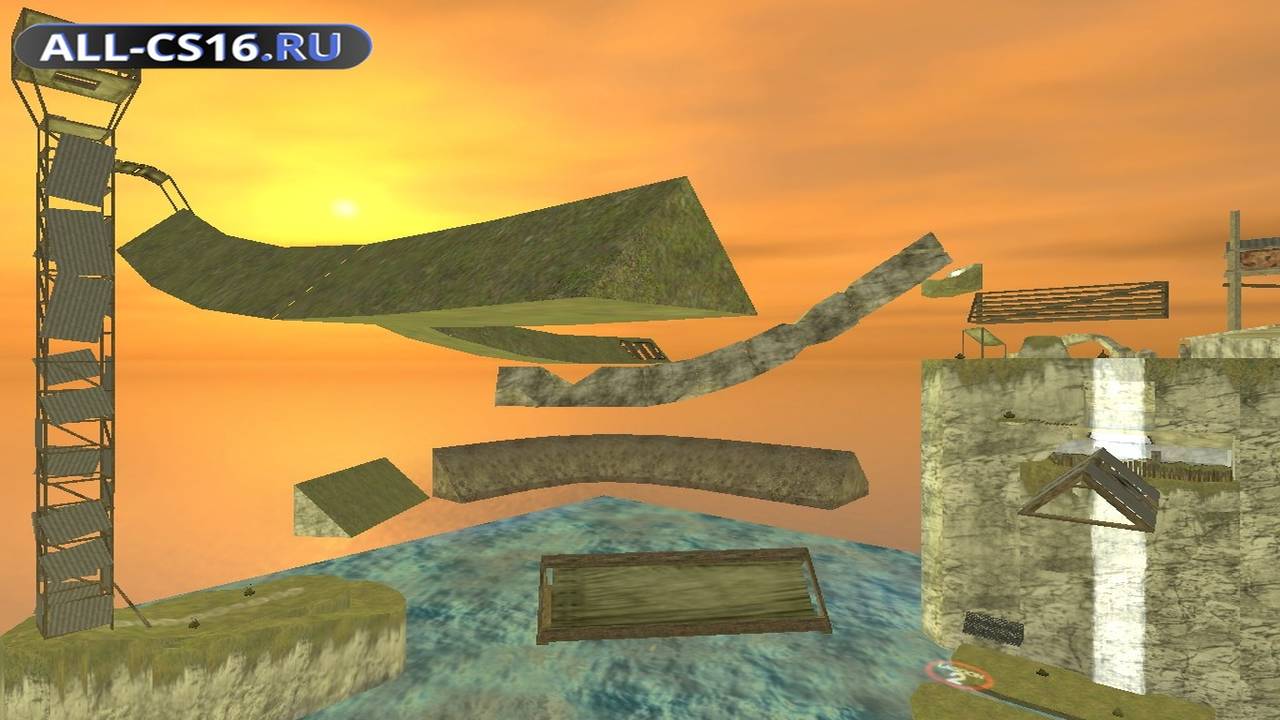 Карта «surf_lagoon_2_b6b» для CS 1.6 для CS 1.6
