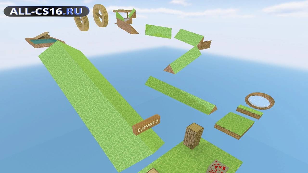 Карта «surf_minecraft_skills» для CS 1.6 для CS 1.6