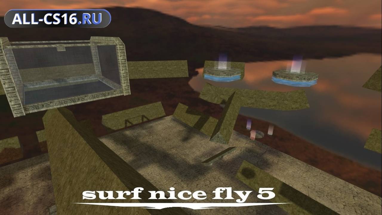 Карта «surf_nice_fly_5» для CS 1.6 для CS 1.6