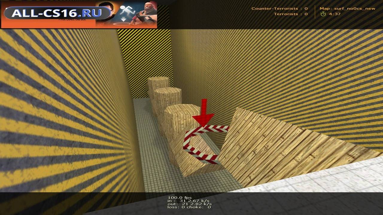 Карта «surf_No0cs_New» для CS 1.6 для CS 1.6