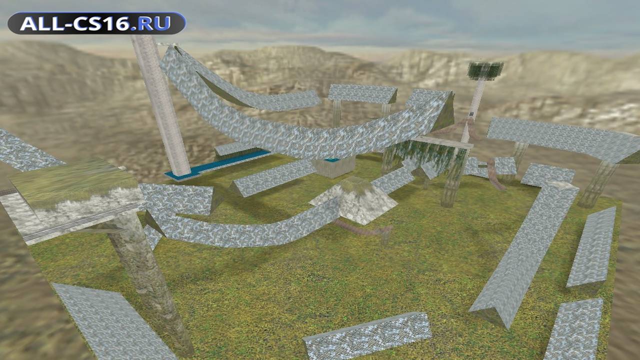 Карта «surf_ski3_summer» для CS 1.6 для CS 1.6