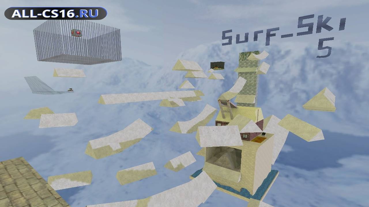 Карта «surf_ski_5» для CS 1.6 для CS 1.6