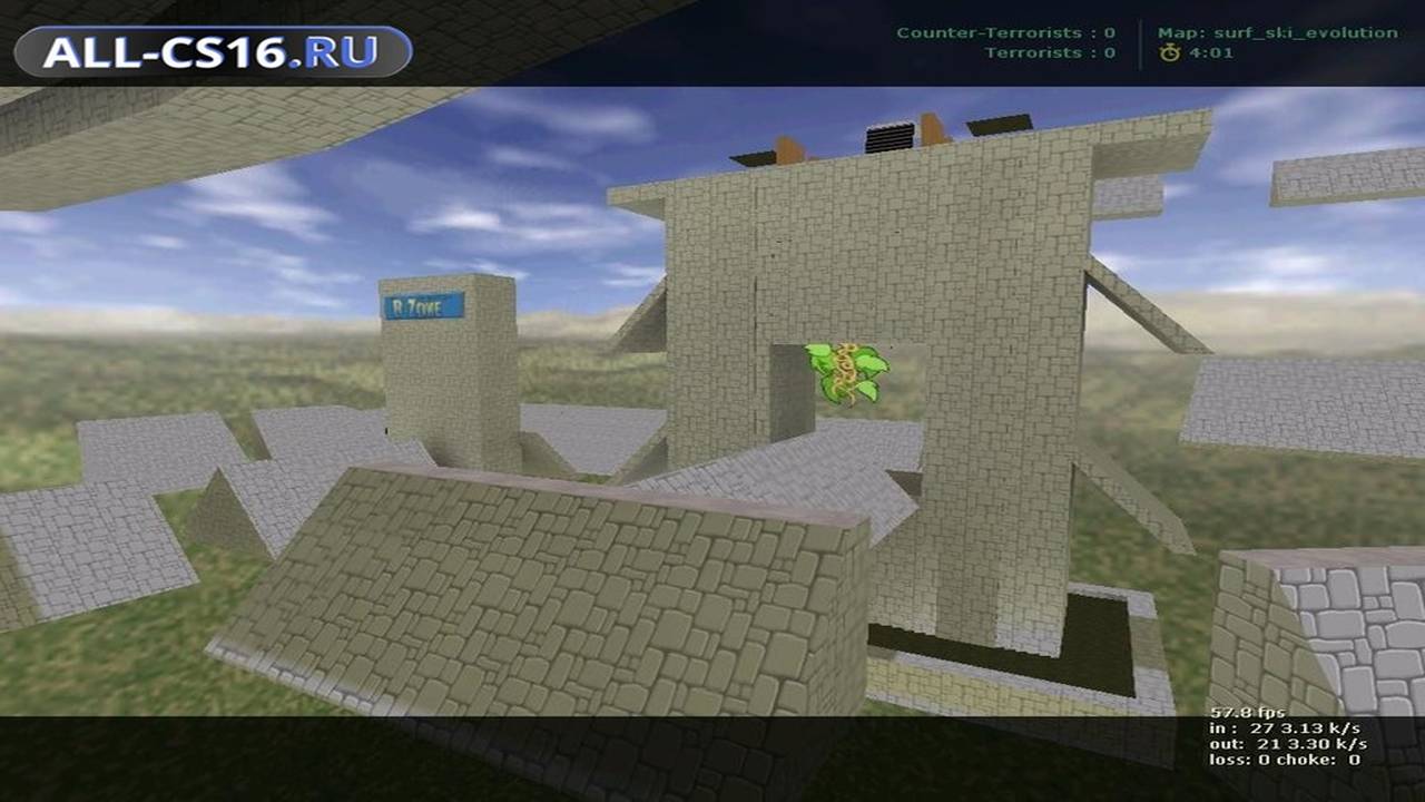 Карта «Surf_Ski_Evolution» для CS 1.6 для CS 1.6