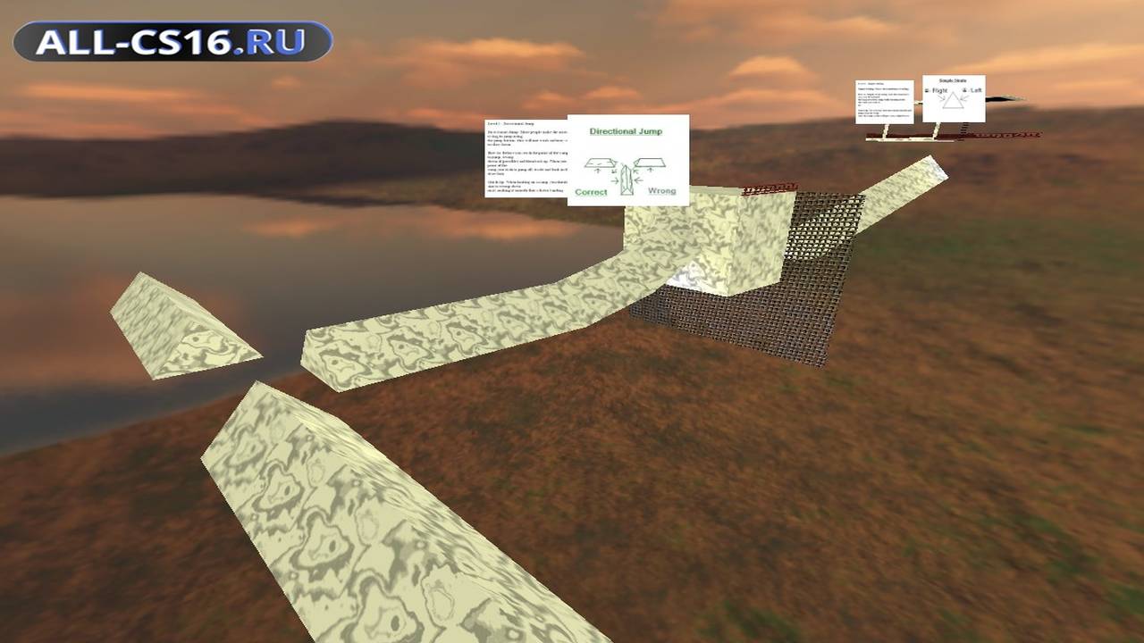 Карта «surf_tutorial» для CS 1.6 для CS 1.6