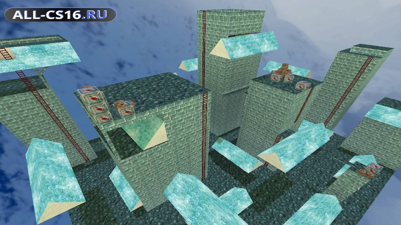 Карта «surfcatch_frozen_aks» для CS 1.6 для CS 1.6