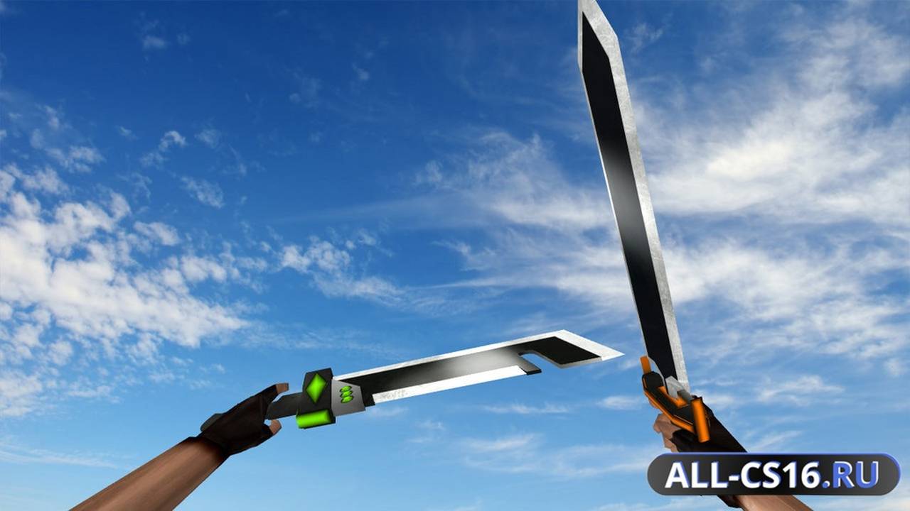 Модель оружия для CS 1.6 - Takatalvi's Blades