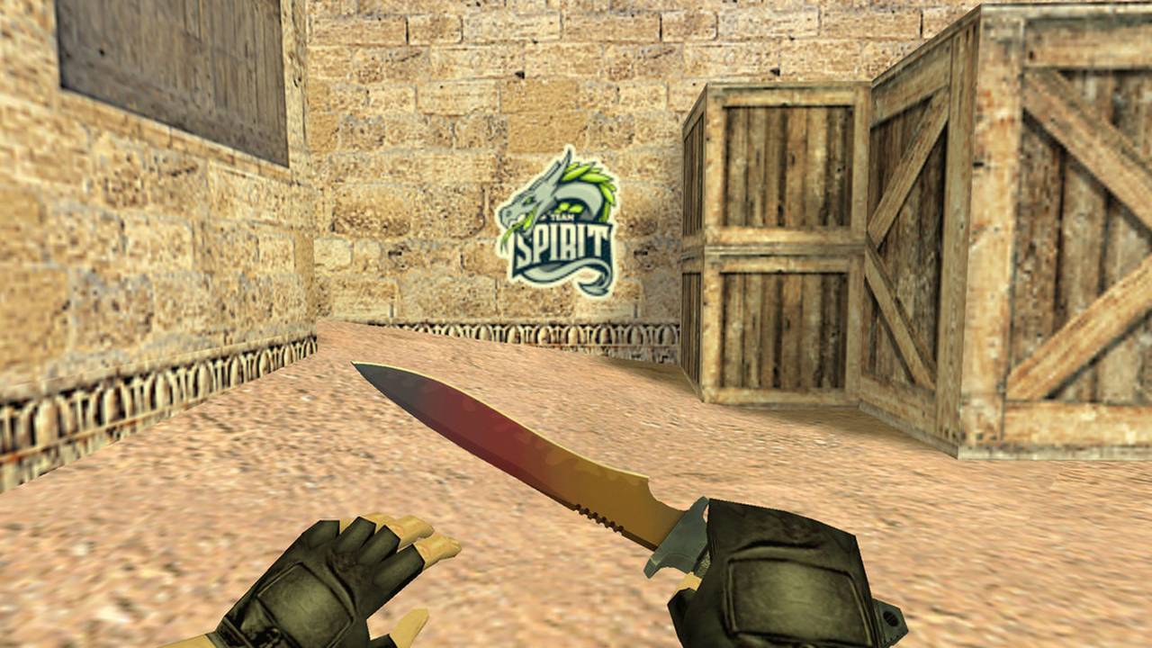 Граффити для CS 1.6 - Team Spirit Logo