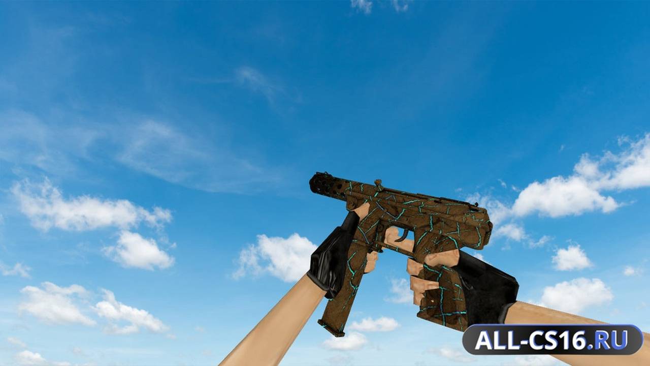 Модель оружия для CS 1.6 - MAC-10 TEC-9 | Треснувший опал