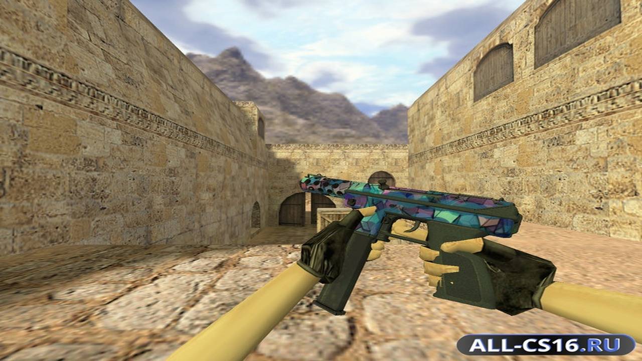Модель оружия для CS 1.6 - MAC-10 TEC-9 Кубикс