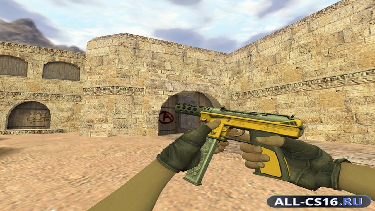 Модель оружия для CS 1.6 - MAC-10 TEC-9 Топливный инжектор