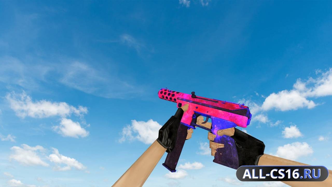 Модель оружия для CS 1.6 - MAC-10 TEC-9 Galaxy