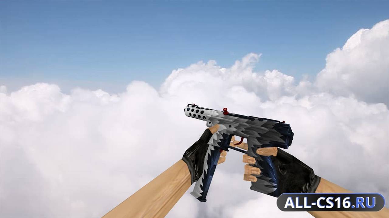 Модель оружия для CS 1.6 - Five-Seven TEC-9 White Fang