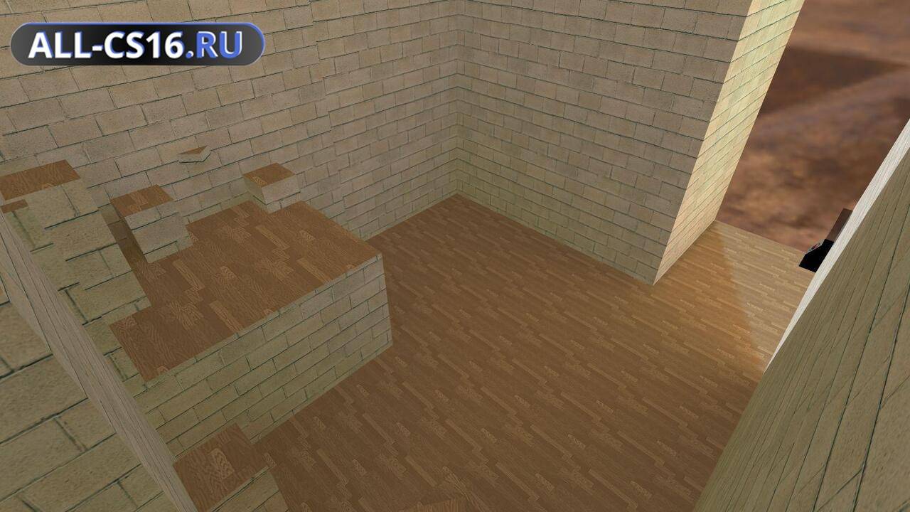 Карта «tisha_parquetblock» для CS 1.6 для CS 1.6