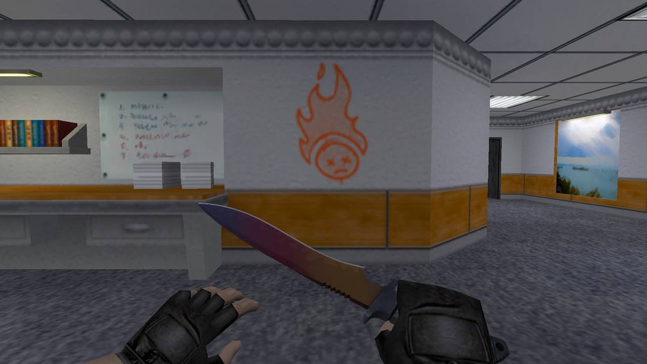 Граффити для CS 1.6 - Поджаренный