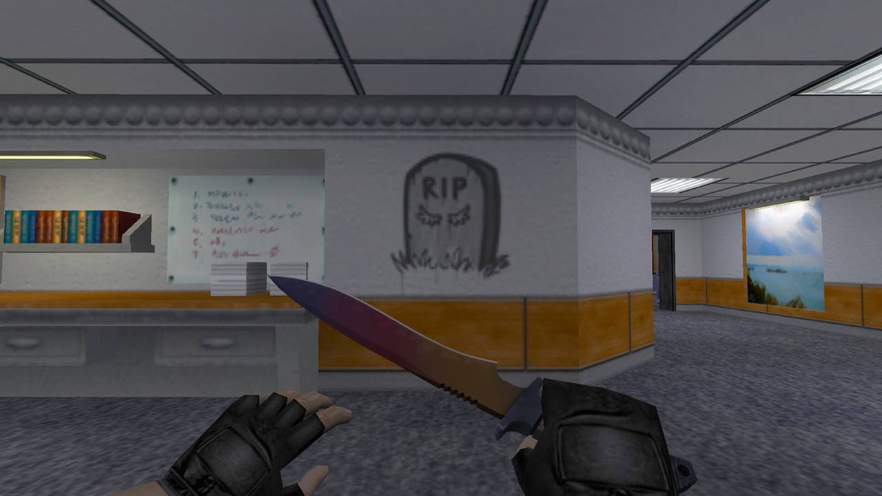 Граффити для CS 1.6 - Надгробие