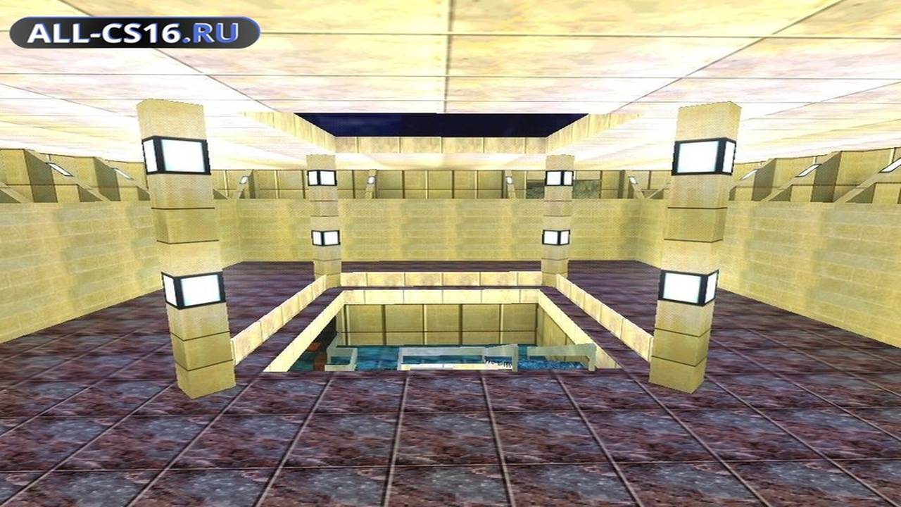 Карта «top_secret_base» для CS 1.6 для CS 1.6