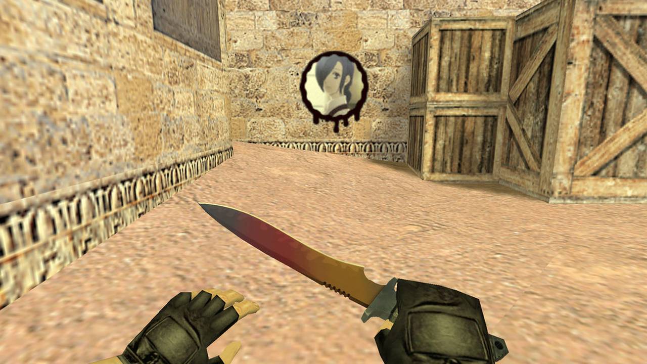Граффити для CS 1.6 - Тоука Киришима