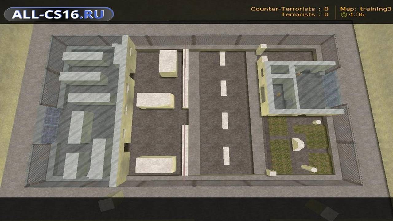 Карта «training3» для CS 1.6 для CS 1.6