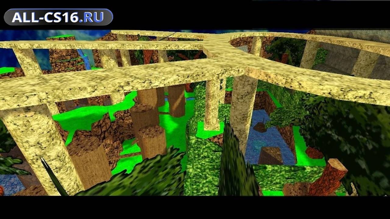 Карта «trc_climbgarden_fxc» для CS 1.6 для CS 1.6