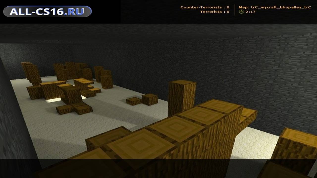 Карта «trc_mycraft_bhopalley_trc» для CS 1.6 для CS 1.6