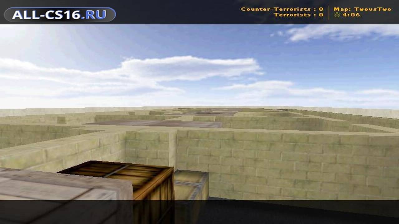 Карта «twovstwo» для CS 1.6 для CS 1.6