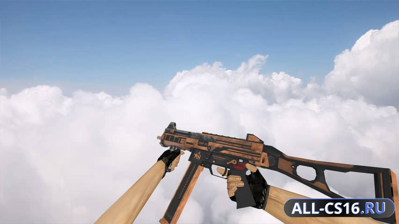 Модель оружия для CS 1.6 - UMP-45 UMP-45 Bark Beetle