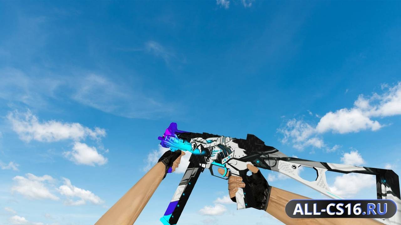 Модель оружия для CS 1.6 - UMP-45 UMP-45 Mecha Dragon