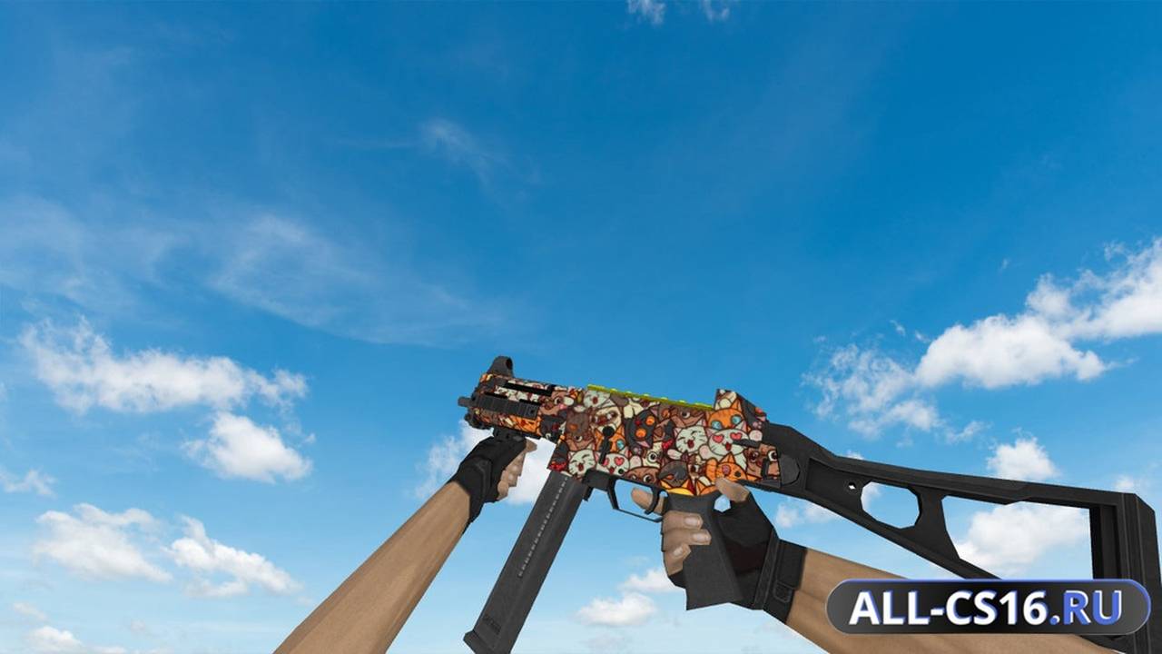 Модель оружия для CS 1.6 - UMP-45 UMP-45 PAW