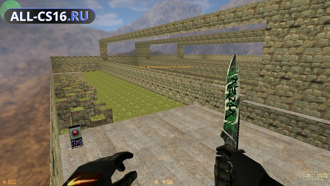 Карта «unkm_bhop_easy» для CS 1.6 для CS 1.6