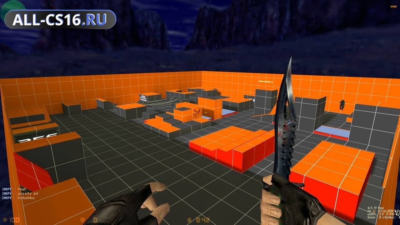 Карта «unkm_inzane_v1» для CS 1.6 для CS 1.6