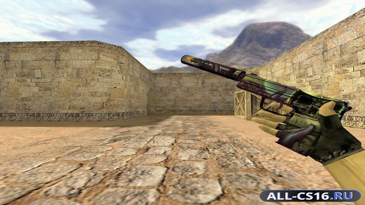 Модель оружия для CS 1.6 - USP USP Пустошь